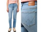 Wrangler Damen, Jeanshosen Slim Fit, High Rise Skinny, W27 L30, Blau, Jeans, Baggyjeans, Buggy
