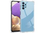 Custodia Per Samsung Galaxy A32 4G - Custodia Antiurto Trasparente Per Telefoni Cellulari Custodia Protettiva Antigraffio Ultra Sottile Phonillico