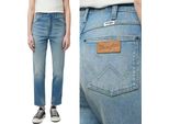 Wrangler Damen, Jeanshosen Slim Fit, High Rise Skinny, W29 L30, Blau, Jeans, Baggyjeans, Buggy