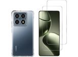 Custodia Antiurto Per Xiaomi 14T Pro Con 2 Protezioni In Vetro Temperato Phonillico®