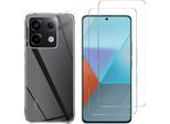 Custodia Antiurto Per Xiaomi Redmi Note 13 Pro 5G Con 2 Protezioni In Vetro Temperato Phonillico®