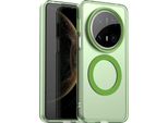 Custodia Magnetica Per Huawei Mate 70 Pro+, Sottile Custodia Traslucida Opaca Antiurto Verde