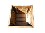 Fkl Design Home Deco Fioriera In Legno Fioriera Raw D23 (30 X 30 X 24 Cm)