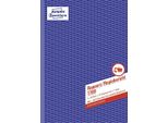 Avery Zweckform® 1769 1769 Rapport/Regiebericht, Din A4, Autocopiante, 2 X 40 Fogli, Bianco, Giallo