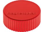 Magnetoplan Discofix Magnete Rotondo "Magnum"", Rosso"