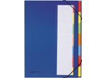 Pagna® 44171-02 Organizzatore Da Scrivania - 7 Scomparti, Blu