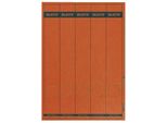 Leitz 1688-00-25 1688 Etichette Per Dorso Pc - Carta, Lunghe/Strette, 125 Pezzi, Rosso