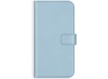 Custodia Per Samsung Galaxy S20 - Vera Pelle - Custodia Selencia Flip Flap - Azzurro