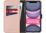 Cover Per Iphone 11 - Vera Pelle - Custodia Selencia Flip Flap - Rosa Chiaro