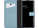 Custodia Per Samsung Galaxy A51 - Vera Pelle - Custodia Selencia Flap - Azzurro