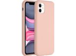 Cover Per Iphone 11 - Silicone - Custodia/Schienale Morbida Accezz - Rosa