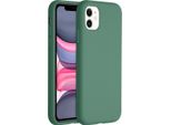 Cover Per Iphone 11 - Silicone - Custodia/Schienale Morbida Accezz - Verde Scuro