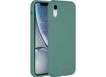 Custodia Per Iphone Xr - Silicone - Accezz Soft Case/Backcover - Verde Scuro