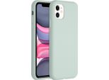 Cover Per Iphone 11 - Silicone - Custodia Morbida Accezz/Copertina Posteriore - Azzurro Blu