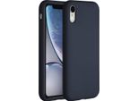 Custodia Per Iphone Xr - Silicone - Accezz Soft Case/Backcover - Blu Scuro