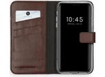 Cover Per Iphone 11 - Vera Pelle - Custodia Selencia Flip Flap - Marrone