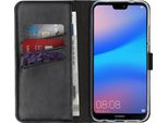 Custodia Huawei P20 Lite - Vera Pelle - Selencia Flip Cover - Nero