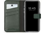 Cover Per Iphone 12/ Iphone 12 Pro - Vera Pelle - Selencia Flip Flap - Verde