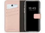 Iphone 12 Pro/ Iphone 12 Cover - Vera Pelle - Custodia Selencia Flip Flap - Rosa Chiaro