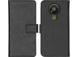 Custodia Per Cellulare Imoshion Per Nokia 3.4 - Flip Cover Bookcase Flip - Nero