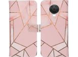 Nokia G20/Nokia G10 Sleeve - Pelle Finta - Flip Cover Imoshion - Multicolore