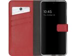 Custodia Per Samsung Galaxy S21 Plus - Vera Pelle - Custodia Selencia Flip Flap - Rosso