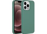 Custodia Per Iphone 13 Pro Max - Silicone - Accezz Soft Case/Backcover - Verde Scuro
