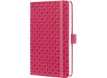Sigel JN104 Sigel Notizbuch Jolie® Ca. Din A6 Liniert, Fuchsia Pink Hardcover 174 Seiten