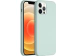 Iphone 12 Pro/ Iphone 12 Cover - Silicone - Accezz Custodia Morbida/Backcover - Azzurro Blu