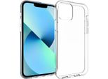 Cover Per Iphone 13 - Silicone - Custodia/Schienale Morbida Accezz - Trasparente