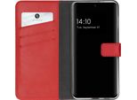Custodia Per Samsung Galaxy S21 Fe - Vera Pelle - Custodia Selencia Flip Flap - Rosso