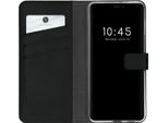 Custodia Per Iphone 13 Pro - Vera Pelle - Selencia Flip Flap - Nero