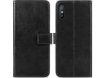 Custodia Imoshion Per Xiaomi Redmi 9A - Flip Cover Bookcase Flip - Nero