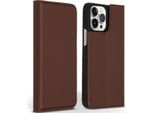 Custodia Per Iphone 13 Pro Max - Vera Pelle - Accezz Flip Cover - Marrone