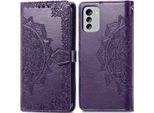 Nokia G60 Cover - Pelle Finta - Flip Cover Imoshion - Viola
