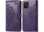 Motorola Edge 30 Neo Sleeve - Pelle Finta - Flip Cover Imoshion - Viola