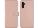 Custodia Per Samsung Galaxy A13/Samsung Galaxy A04S - Vera Pelle - Custodia Selencia Flip Flap - Rosa Chiaro