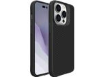 Custodia Iphone 14 Pro Max Custodia Protettiva Iphone 14 Pro Max Custodia Ibrida Robusta In Carbonio Plastica Nero Imoshion