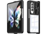 Samsung Galaxy Z Fold 4 Custodia - Plastica - Custodia Rigida/Cover Imoshion - Nero