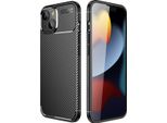 Iphone 14 Plus Custodia Iphone 14 Plus Custodia Protettiva Carbon Softcase Backcover Silicone Nero Imoshion