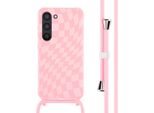 Samsung Galaxy S23 Sleeve - Silicone - Imoshion Custodia Morbida/Manicotto Con Banda/Copertura Posteriore - Rosa