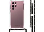 Imoshion Custodia Protettiva Samsung Galaxy S22 Ultra Con Banda Posteriore Con Catena Custodia Per Cellulare Per Samsung Galaxy S22 Ultra - Trasparente