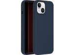Cover Per Iphone 15 - Silicone - Custodia/Schienale Morbida Accezz - Colore Blu Scuro
