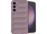 Samsung Galaxy S23 Fe Sleeve - Silicone - Imoshion Custodia Morbida/Copertura Posteriore - Viola