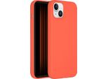 Custodia Per Iphone 15 Plus - Silicone - Accezz Soft Case/Backcover - Arancione