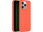 Custodia Per Iphone 15 Pro Max - Silicone - Accezz Soft Case/Backcover - Arancione