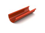 Bryza Gutter, Grondaia In Plastica Ø 125 Mm, Lunghezza 3M, Rosso Mattone Ral 8004