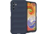 Samsung Galaxy A14/Samsung Galaxy A14 Cover - Silicone - Imoshion Soft Case/Backcover - Blu Scuro