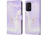 Samsung Galaxy A52/Samsung Galaxy A52S/Samsung Galaxy A52 Cover - Similcuoio - Flip Cover Imoshion - Colorata