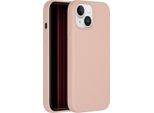 Cover Per Iphone 15 - Silicone - Custodia/Schienale Morbida Accezz - Rosa
